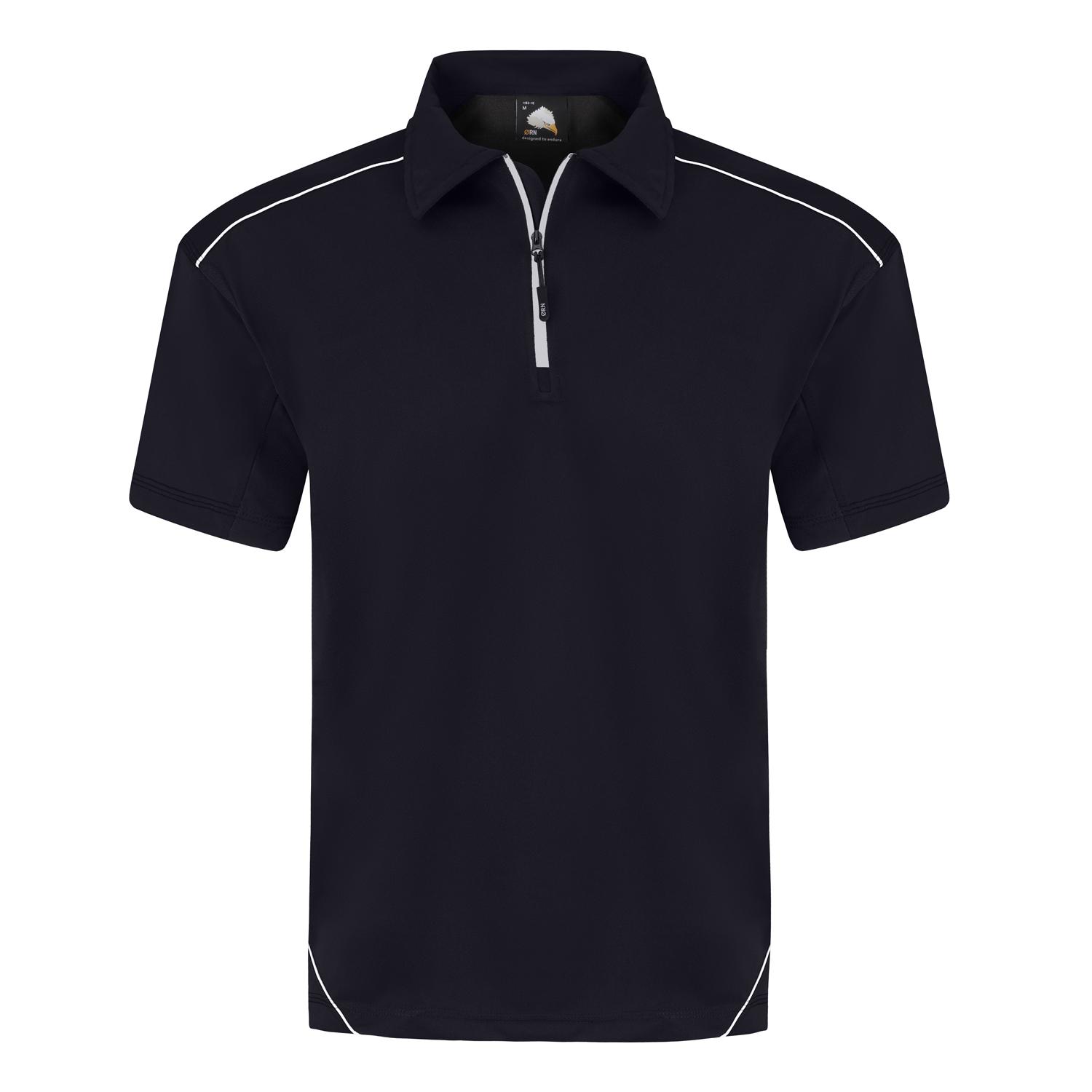 Fireback Wicking Poloshirt - Navy - Navy - M Short Sleeve Polos 1183.NVNV.M Active Group  | Business Supplies. Workwear. Furniture. Promotional Merchandise. Business Technology