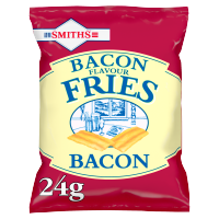 Smiths Bacon Fries Snacks 24gm Pack 24 Food & Groceries 247470 Active Group  | Business Supplies. Workwear. Furniture. Promotional Merchandise. Business Technology