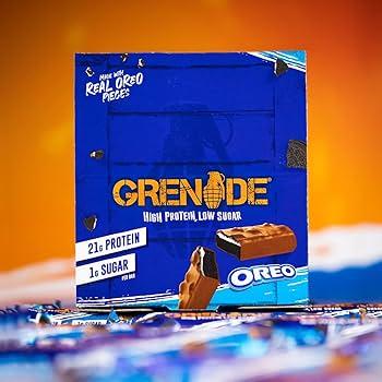 Grenade Protein Oreo Bar 60g Pack 12 Food & Groceries 363930 Active Group  | Business Supplies. Workwear. Furniture. Promotional Merchandise. Business Technology