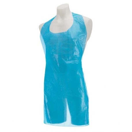 Blue Flat Pack Aprons per 100 Overalls, Bibs & Aprons PH100
