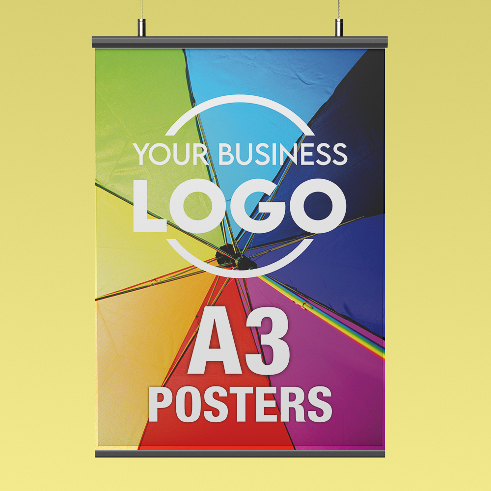 100 A3 Posters Printed Products PRPOSTERA3SS-100