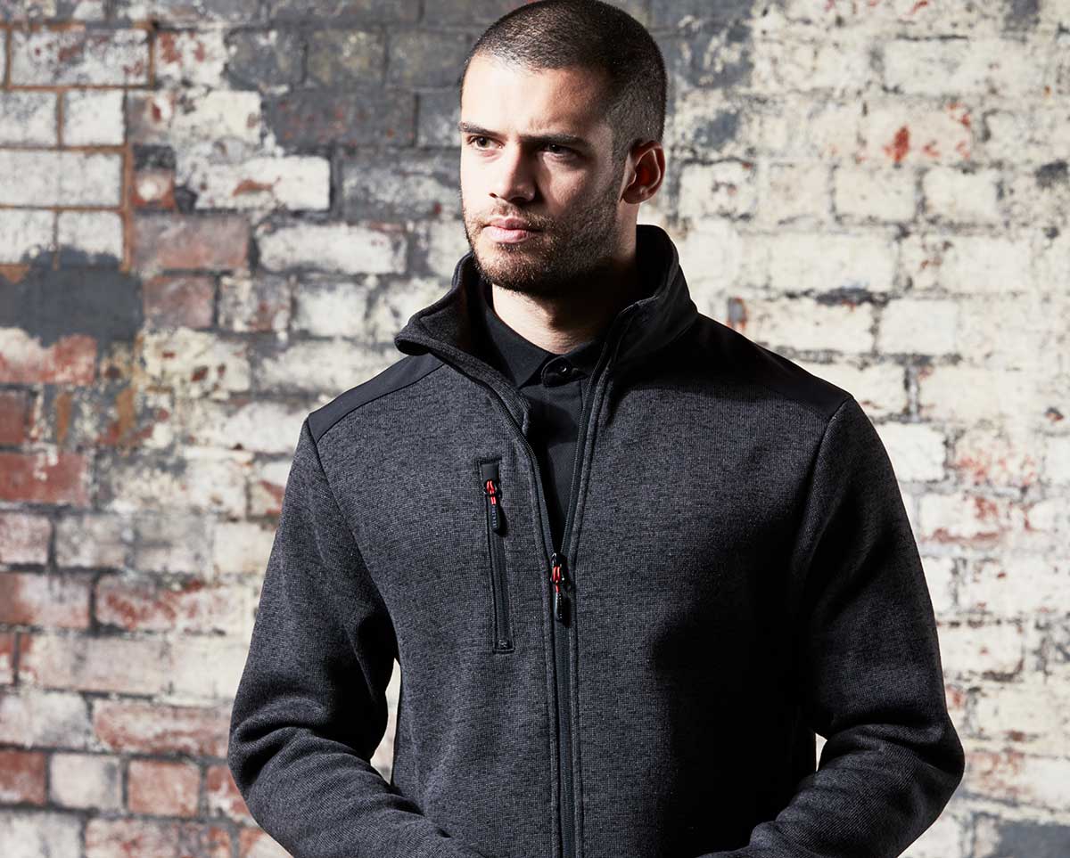 Workwear fleeces providing warmth and lightweight comfort
