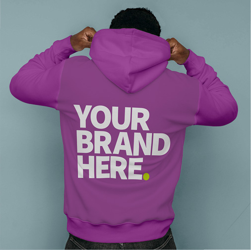 Branded clothing for promotional and corporate use