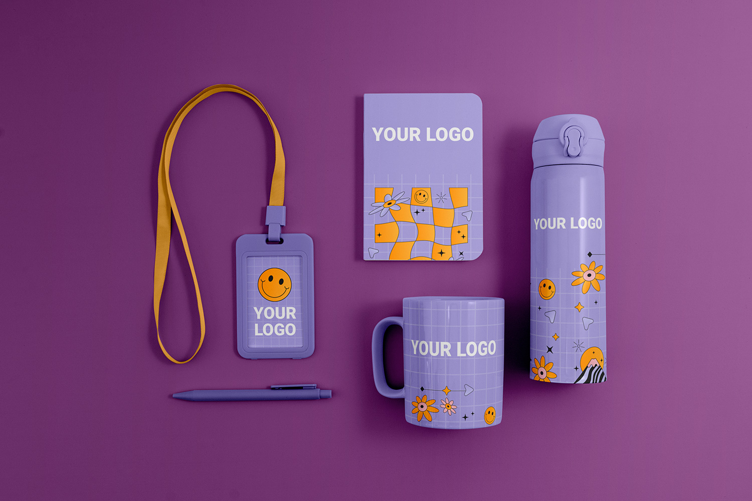 Promotional merchandise designed to increase brand visibility