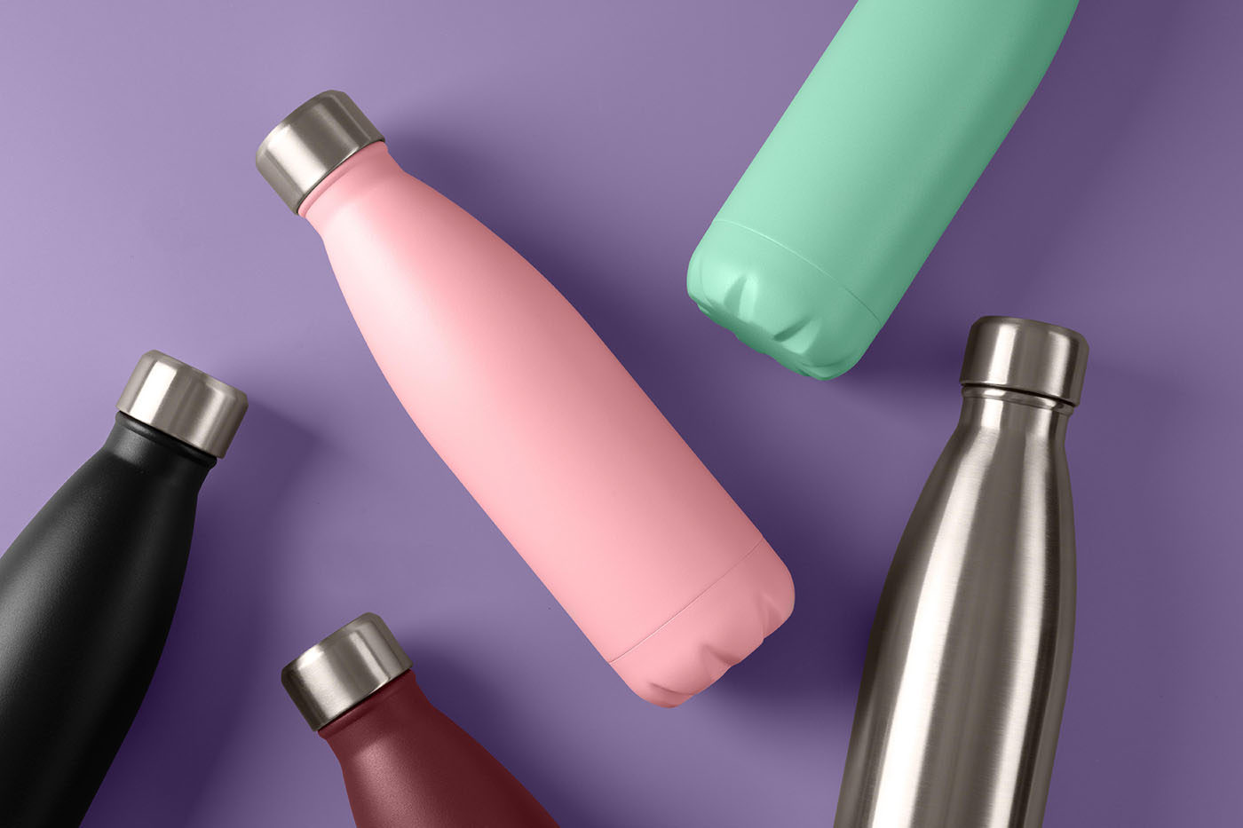 Branded water bottles for promotional and everyday business use