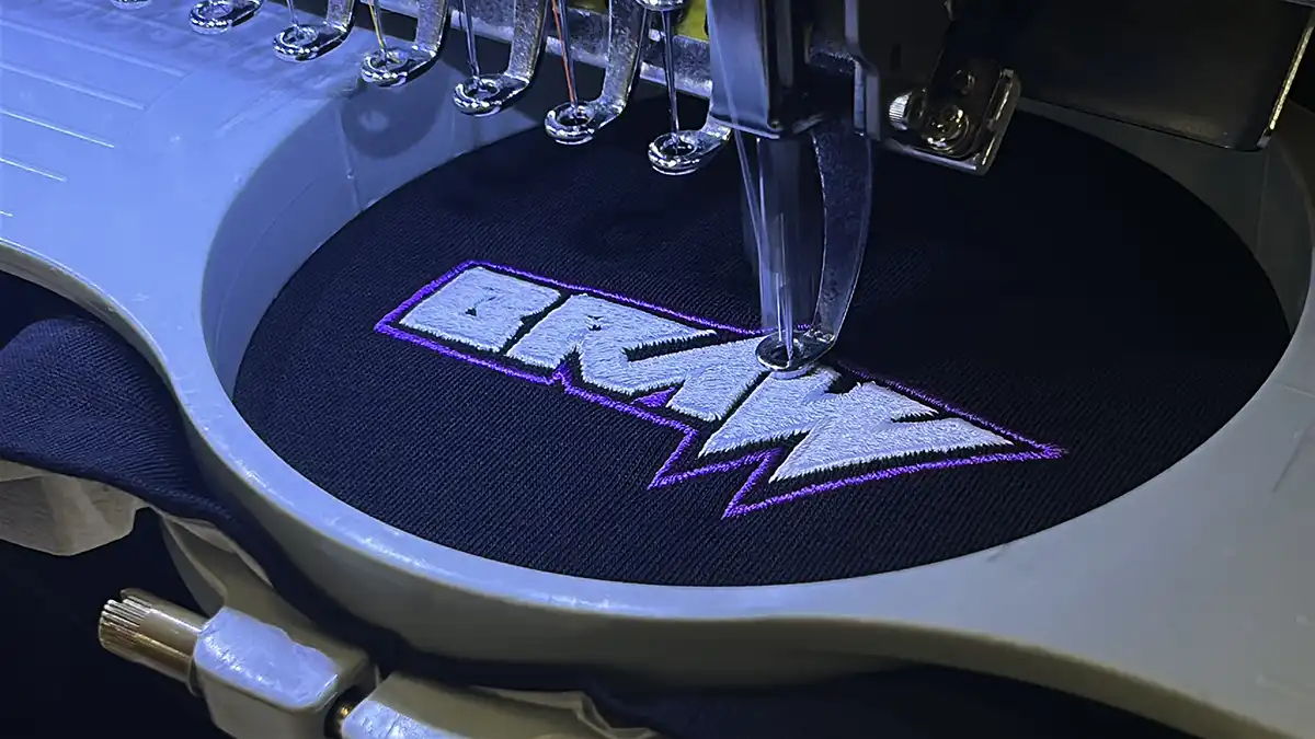 West scotlands busiest inhouse embroidery available service from Active Group