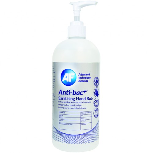 AF ~Anti-Bac+ Sanitising Hand Gel 500ml > 70% Alcohol Content