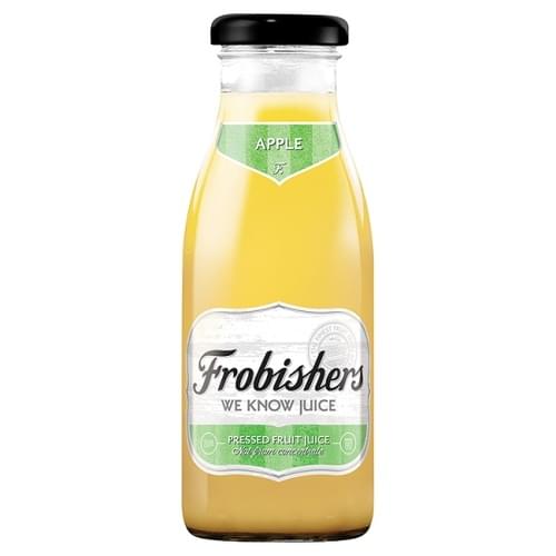 FRUBISHERS APPLE JUICE 250ML BOTTLES PK12