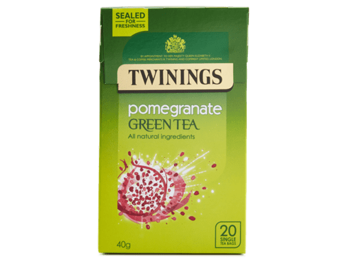 Twinings Pomegranate Green Tea - 20 single bags