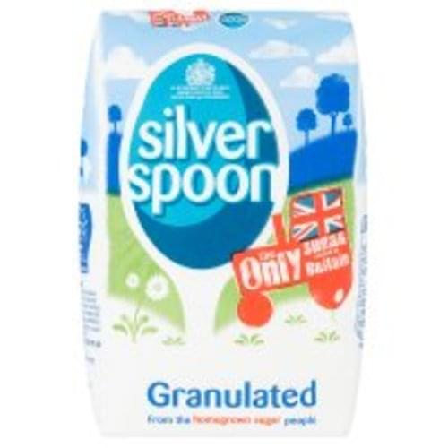 SILVER SPOON GRANULATED SUGAR 2KG BAG