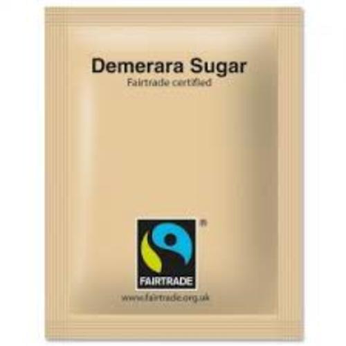 Fairtrade Sugar Sticks Brown Demerara Ref A03621