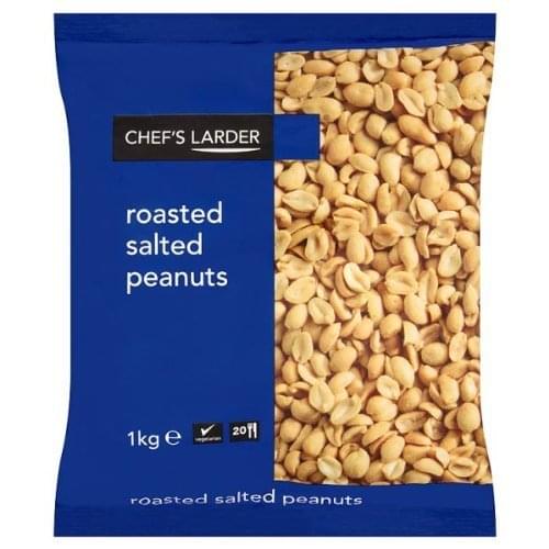 CHEFS LARDER SALTED PEANUTS 1KG