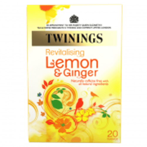 Twinings Infusion Tea Bags Lemon and Ginger