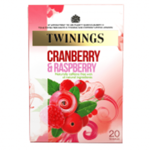 Twinings Infusion Tea Bags Cranberry and Raspberry