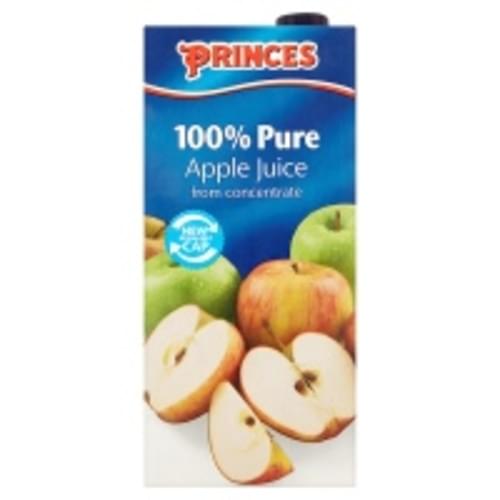 PRINCES PURE APPLE JUICE FROM CONCENTRATE 1 LTR PK12