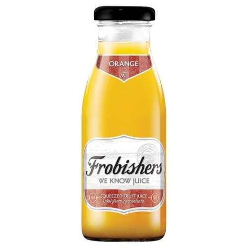 FROBISHERS ORANGE JUICE BOTTLE 250ML PK12