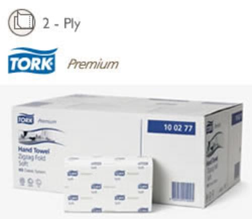 TORK 100278 PREM HAND TOWELS CASE3000