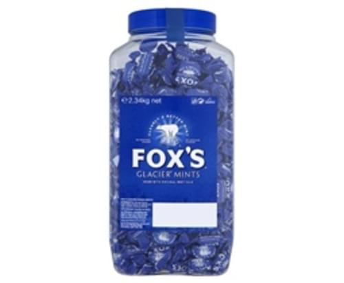FOXES GLACIER MINTS 2.34K TUB