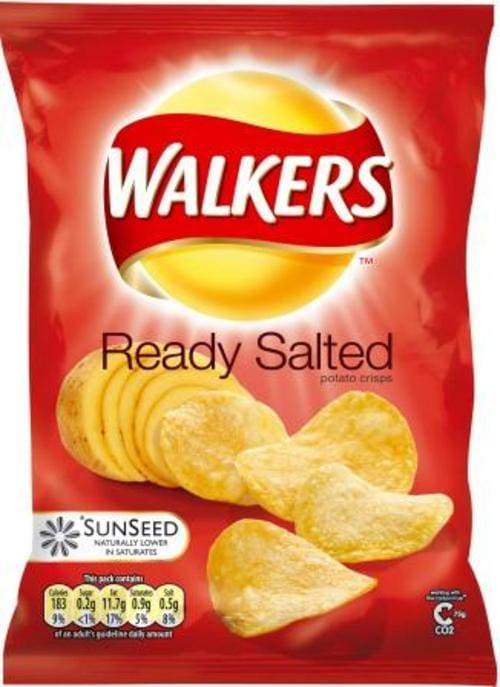 WALKERS READY SALTED 32 X 32.5g