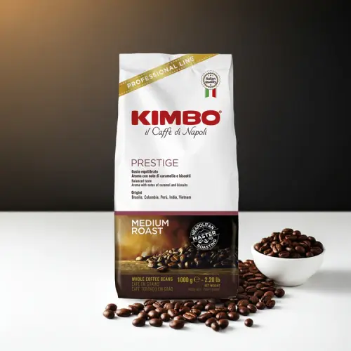 Kimbo Prestige - Arabica-dominant 1kg beans