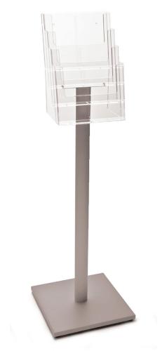 A4 4 tier floor standing literature holder