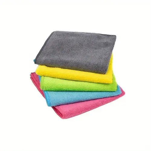 Microfiber Cleaning Cloth Pack - Home & Kitchen Use, Durable & Absorbent PK 10
