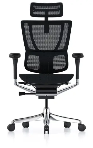 Mirus Elite Ergonomic G2 Black Mesh with Headrest