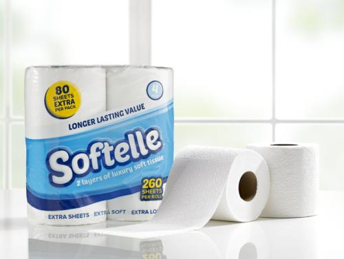 Super Soft 40 Toilet Rolls, 280 Large Sheets Pk 40