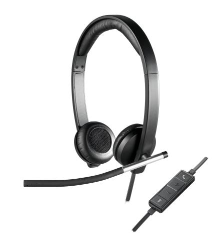 Logitec  Noise Cancelling USB HEADSET STEREO H650E T094 - SPRUCE BP