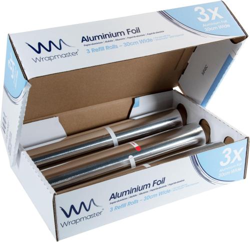 Wrapmaster 12" Foil 3000 x 3 Rolls 90M