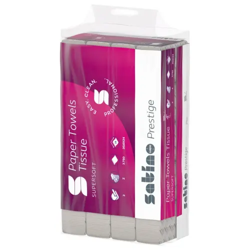 Satino Prestige Hand Towel Z Fold 3000 Per case