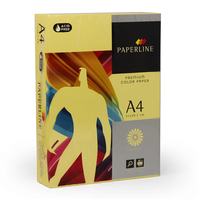 Paperline A4 80gsm Canary Yellow