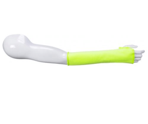A689 Single 14 inch Cut & Heat Resist Sleeve (Maximum Cut Level 5) Yellow
