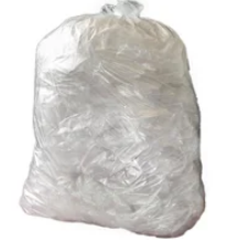 Box of 100 Extra Wide Clear Recycling Sacks 490x390x250