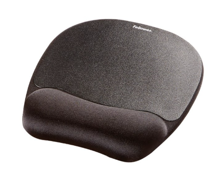 Fellowes memory Foam Mouse Pad and Wrist Rest Black