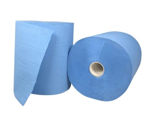 Centrefeed Blue Rolls2ply 6 rolls per pack