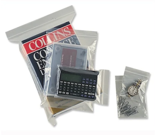 Mini Grip Bags - Plain 4x5.5 1000pcs