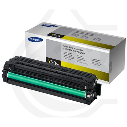 SAMSUNG CLT-Y504S YELLOW TONER CARTRIDGE