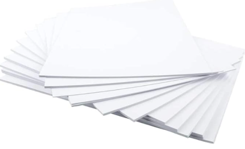 A5 White Card Sheets 220gsm (1000 Sheets)