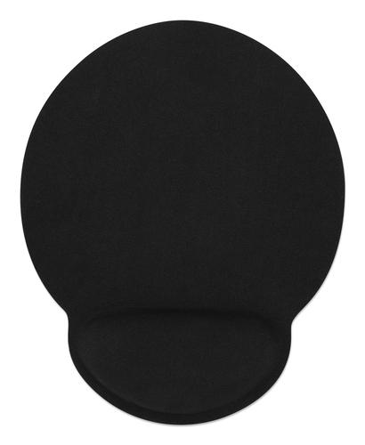 Wrist Support Gel Pad & Mouse Mat Black