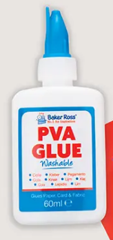 PVA Glue BR 60ml Mini Bottles (6 Pack)