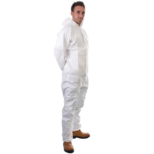 White Disp Coverall 65g/m2 - Supertex - 3XLarge