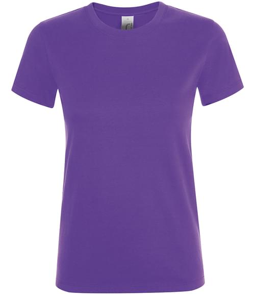 SOLS Lds Regent T-Shirt Dark purple Size XL