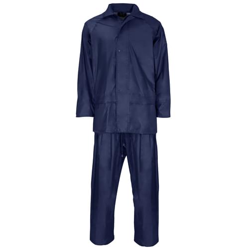 Rainsuit Polyester/pvc 170T Navy 2XL 20pieces