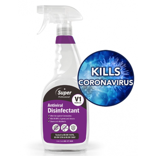 Super Pro Antiviral Disinfectant 750ml Pack 6