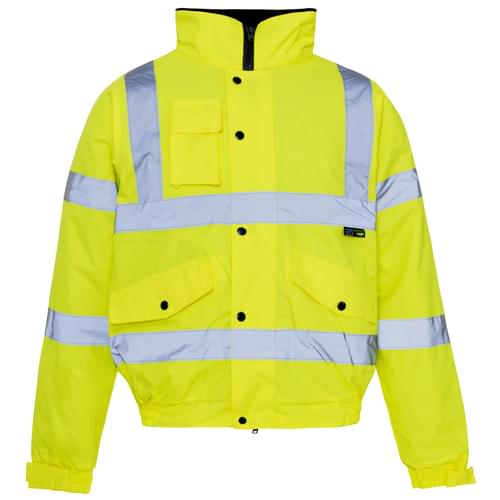 Yellow Bomber Jacket Std- M - 10pieces