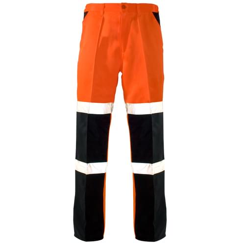 Balistic Poly/Cott Org Trous Black Balistic - Reflective Tape- Long 44W