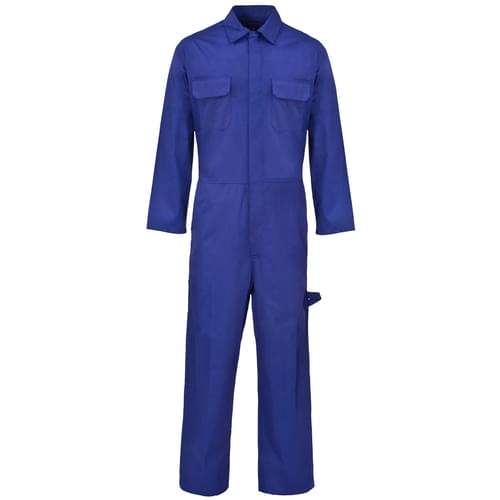 Poly Cotton Coverall Royal Blue 210gms- 4XL