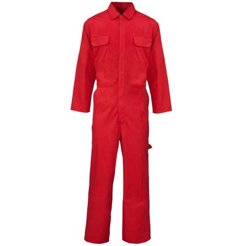 Poly Cotton Coverall Red 210gms- 2XL