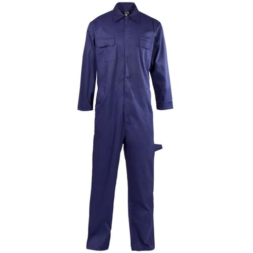 Poly Cotton Coverall Navy Blue 210gms- L